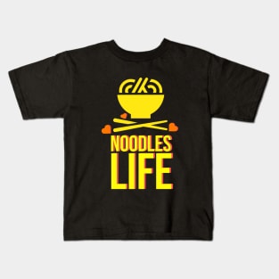 Noodles Life Kids T-Shirt